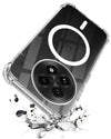 For OnePlus 13 Back Cover Shockproof Crystal-Clear (Magsafe Wireless Support | Drop & Camera Protection | Hard Polycarbonate)