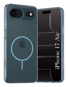 For Apple iPhone 17 Air Back Cover Case Silicone (Slim Paper Thin | Camera Protection Bump | Minimalist Professional | Soft Flexible)