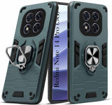 For Redmi Note 14 Pro Back Cover Case (Shockproof Polycarbonate Dual Layer Hybrid Armor)