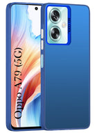 For Oppo A79 5G Hard Back Cover Case (Velvet Touch | Professional Glossy Finish | Camera Protection Bump)