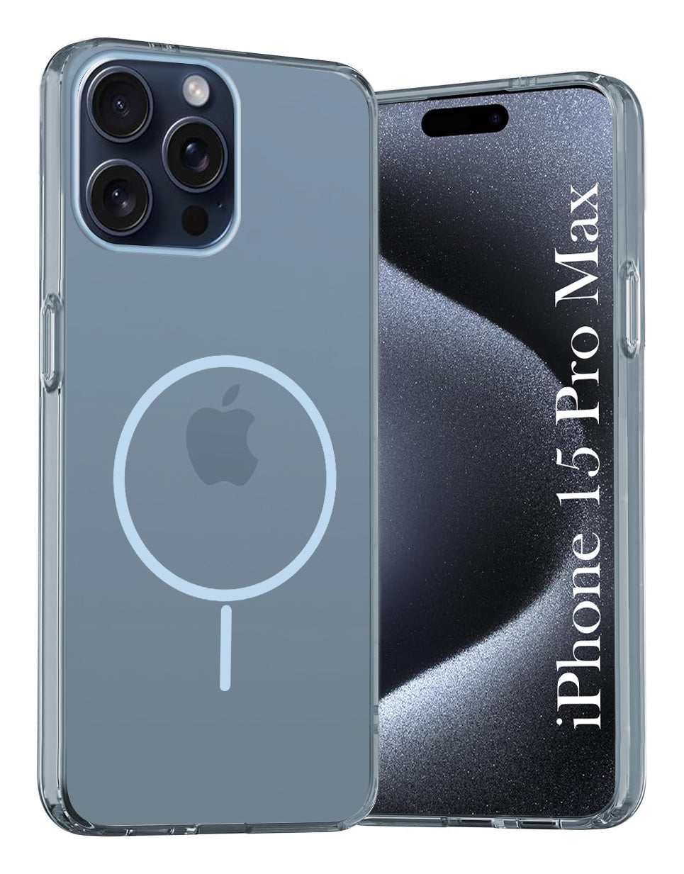 For Apple iPhone 15 Pro Max Back Cover Case Silicone (Slim Paper Thin | Camera Protection Bump | Minimalist Professional | Soft Flexible)