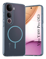 For Vivo Y400 Pro Back Cover Case Silicone (Slim Paper Thin | Camera Protection Bump | Minimalist Professional | Soft Flexible)