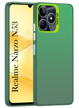 For Realme Narzo N53 Back Cover Case (Velvet Touch | Professional Glossy Finish | Camera Protection Bump)
