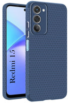 For Redmi 15 Back Cover Case (Camera Protection | Side Grip Texture | Soft and Flexible)