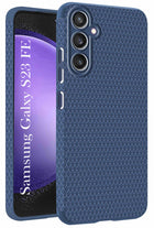 For Samsung Galaxy S23 FE 5G Back Cover Case (Liquid Silicone | Side Grip | Camera Protection)