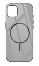 For Apple iPhone 14 Pro Max Back Cover Case (Crystal Clear Case | MagSafe Wireless Charging Support | Hard Anti Yellow | Camera Protection Bump)