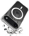 For Apple iPhone 17 Air Back Cover Shockproof Crystal-Clear (Magsafe Wireless Support | Drop & Camera Protection | Hard Polycarbonate)