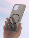 For Apple iPhone 14 Plus Back Case Cover Crystal Anti Yellow (Unbreakable PC | MagSafe Wireless Charging Support |Camera Protection Bump)