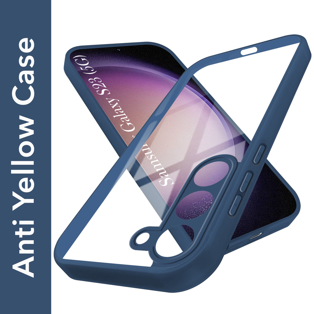 For Samsung Galaxy S23 5G Back Cover Case (Lifetime Anti Yellow | Anti Scratch | Crystal Clear Shockproof)