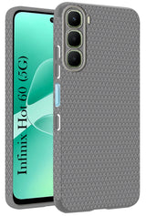 For Infinix Hot 60 5G Back Cover Case (Liquid Silicone | Side Grip | Camera Protection)