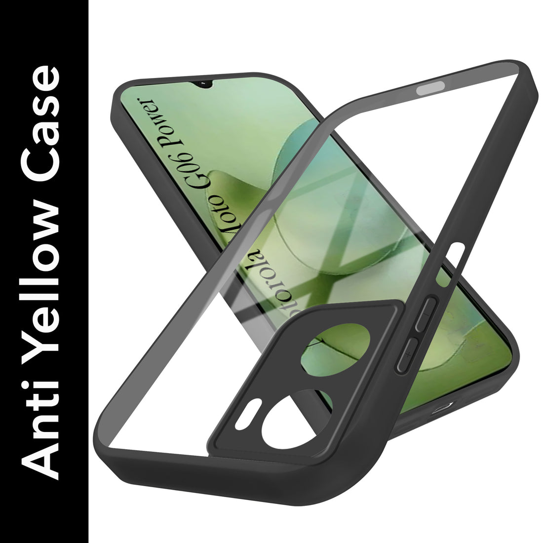 For Motorola Moto G06 Power Back Cover Case Ultra-Hybrid(Lifetime Anti Yellow | Anti Scratch | Crystal Clear Shockproof)