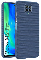 For Poco M2 Pro Back Cover Case (Liquid Silicone | Side Grip | Camera Protection)