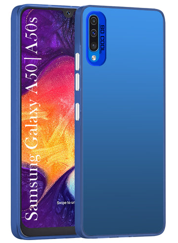 For Samsung Galaxy A50 / Galaxy A50s Back Cover Case (Velvet Touch | Professional Glossy Finish | Camera Protection Bump)