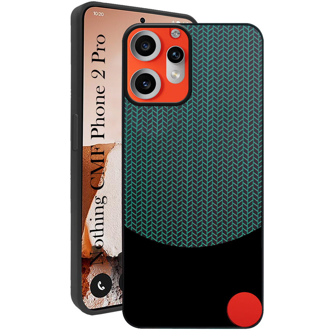 For Nothing CMF Phone 2 Pro Silicone Finish Back Cover Case (Premium Minimalist Professional Feel | Camera Protection Bump)