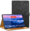 For Lenovo Tab P11 Gen 2 11.5 Inch (X350XU) Flip Cover Folio Cover (PU Leather | Multi-Angle Smart Stand | Card Storage Slots | Silicone Back Pouch)