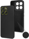 For Motorola Moto Edge 70 Back Cover Case (Matte Finish Silicone with Inside Fiber cloth)