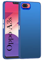 For Oppo A3s Hard Back Cover Case (Velvet Touch | Professional Glossy Finish | Camera Protection Bump)