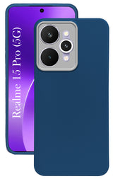 For Realme 15 Pro Back Cover Case ( Dual Color Matte Finish | Full Camera Protection | Sleek and Professional)