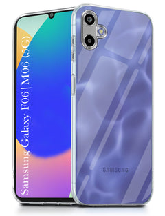 For Samsung Galaxy F06 | Samsung Galaxy M06 Back Cover (Silicone Clear Shockproof Case with Camera Protection | Soft and Flexible | Transparent)