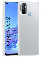For Oppo A32 Hard Back Cover Case (Velvet Touch | Professional Glossy Finish | Camera Protection Bump)