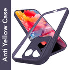 For Vivo iQOO Z7 Pro Back Cover Case Ultra-Hybrid(Lifetime Anti Yellow | Anti Scratch | Crystal Clear Shockproof)