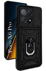 For Poco X6 Pro 5G Back Cover Case (Hybrid Dual Armor Polycarbonate)
