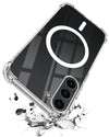 For Samsung Galaxy S23 Plus Back Cover Shockproof Crystal-Clear (Magsafe Wireless Support | Drop & Camera Protection | Hard Polycarbonate)