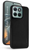 For Motorola Moto Edge 70 Fusion Back Cover Case Rubberised (Textured Grip Design | Micro-Fiber Cloth Inside | Slim and Light Weight | Soft Touch and Feel)
