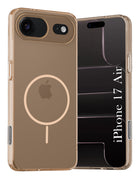 For Apple iPhone 17 Air Back Cover Case Silicone (Slim Paper Thin | Camera Protection Bump | Minimalist Professional | Soft Flexible)