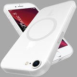 For Apple iPhone 7 | iPhone 8 Back Cover Case (Frosted Matte Feel | MagSafe Compatible Wireless Charging | Polycarbonate Material)