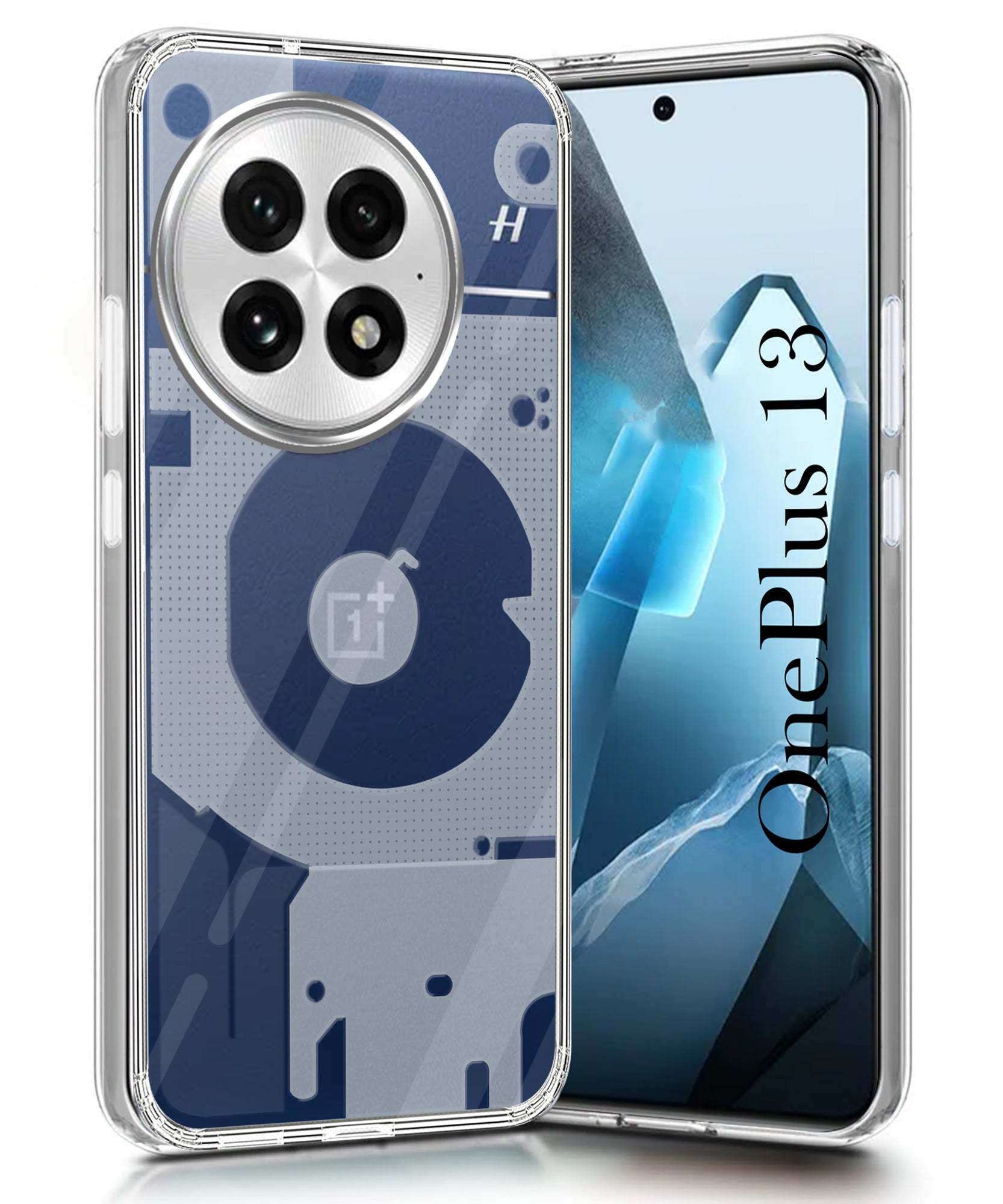 For OnePlus 13 Back Cover (Silicone Matte Shockproof Case with Camera Protection | Soft and Flexible)