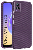 For Vivo V21e 4G Back Cover Case (Liquid Silicone | Side Grip | Camera Protection)