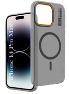 For Apple iPhone 14 Pro Max Back Cover Case (Soft Touch | Camera Bump Protection | MagSafe Compatible | Matte Finish)