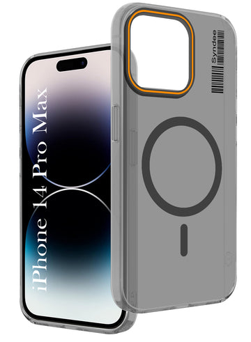 For Apple iPhone 14 Pro Max Back Cover Case (Soft Touch | Camera Bump Protection | MagSafe Compatible | Matte Finish)
