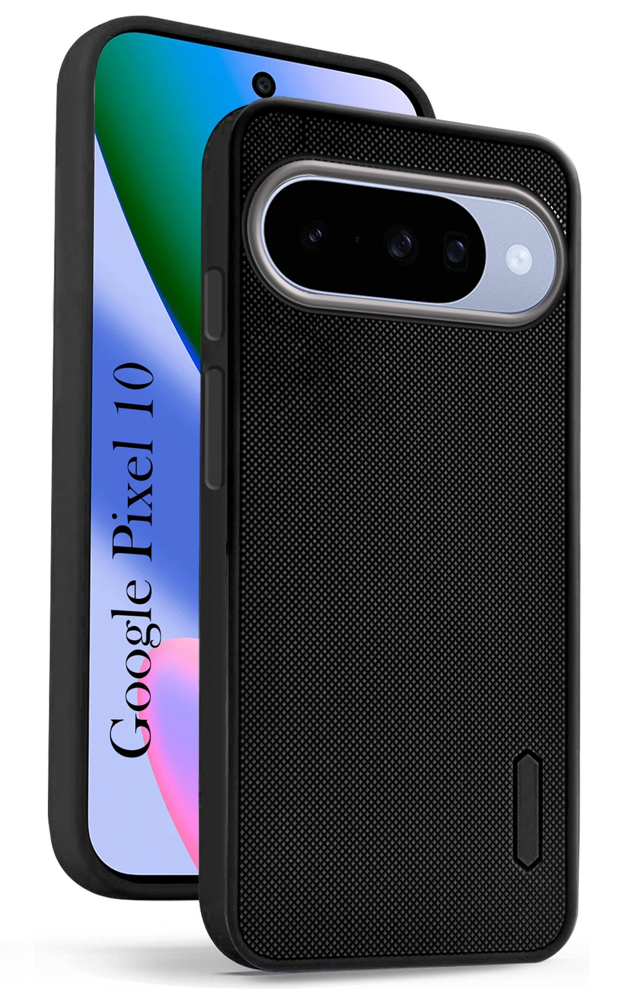 For Google Pixel 10 Back Cover Case (Textured Grip Design | Micro-Fiber Cloth Inside | Slim and Light Weight | Soft Touch and Feel)