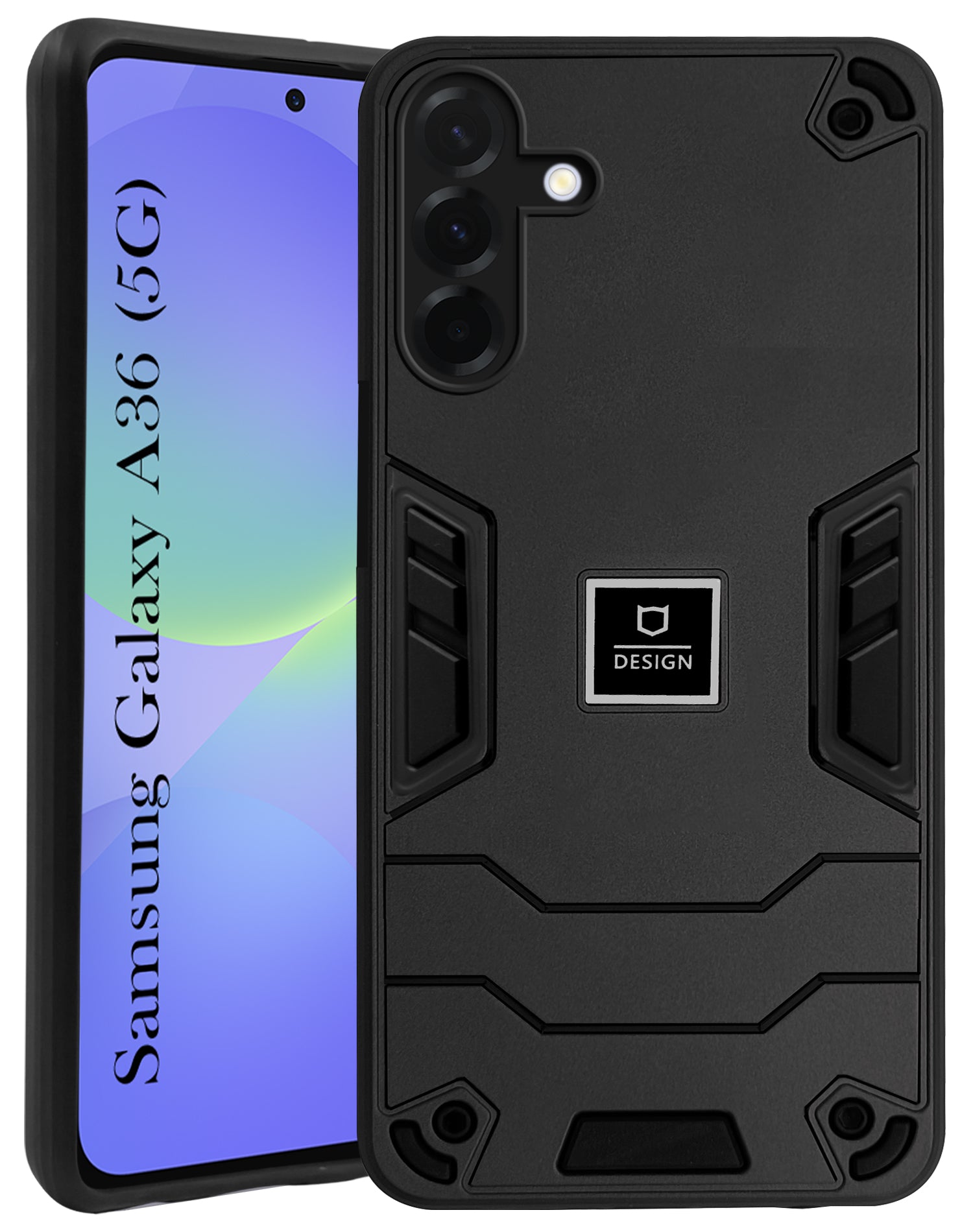 For Samsung Galaxy A36 5G Back Cover Case (Hybrid Armor | Slim Dual Layer | Shockproof Lightweight)