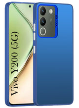 For Vivo Y200 Hard Back Cover Case (Velvet Touch | Professional Glossy Finish | Camera Protection Bump)