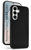 For Samsung Galaxy S25 FE Back Cover Case (Textured Grip Design | Micro-Fiber Cloth Inside | Slim and Light Weight | Soft Touch and Feel)