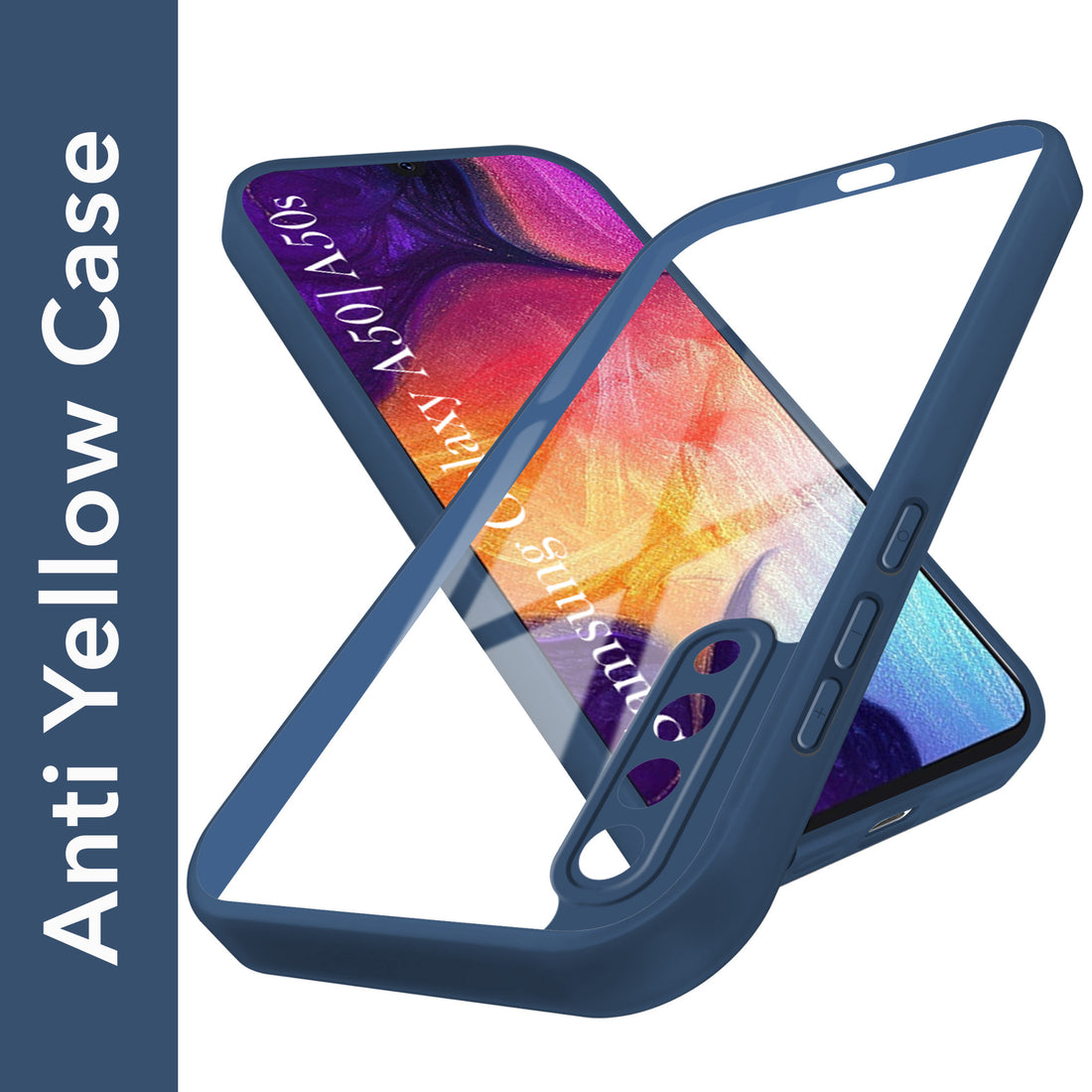 For Samsung Galaxy A50 | Galaxy A50s Back Cover Case Ultra-Hybrid (Lifetime Anti Yellow | Anti Scratch | Crystal Clear Shockproof)