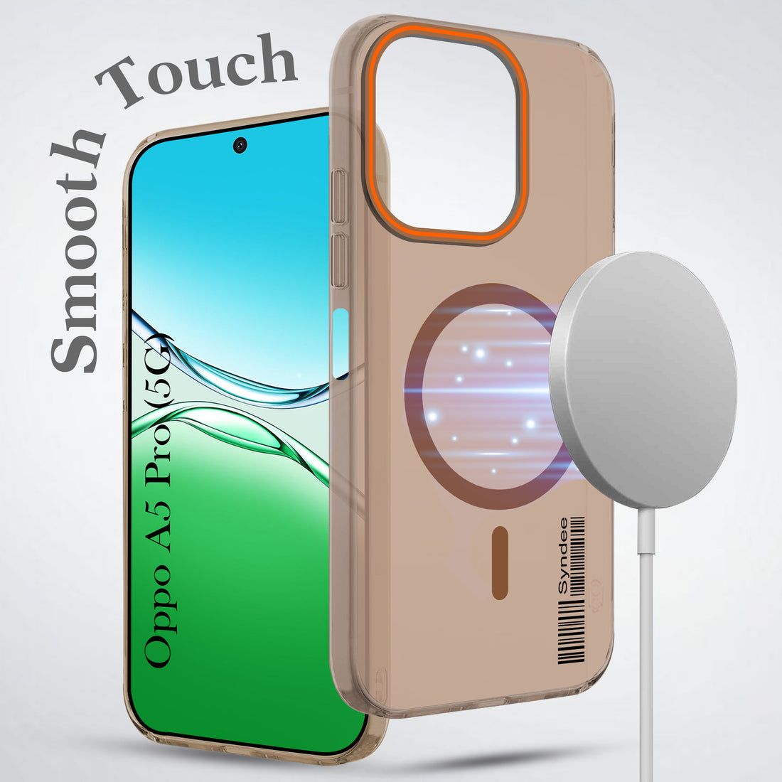 For Oppo A5 Pro Back Cover Case (Soft Touch | Camera Bump Protection | MagSafe Compatible | Matte Finish)