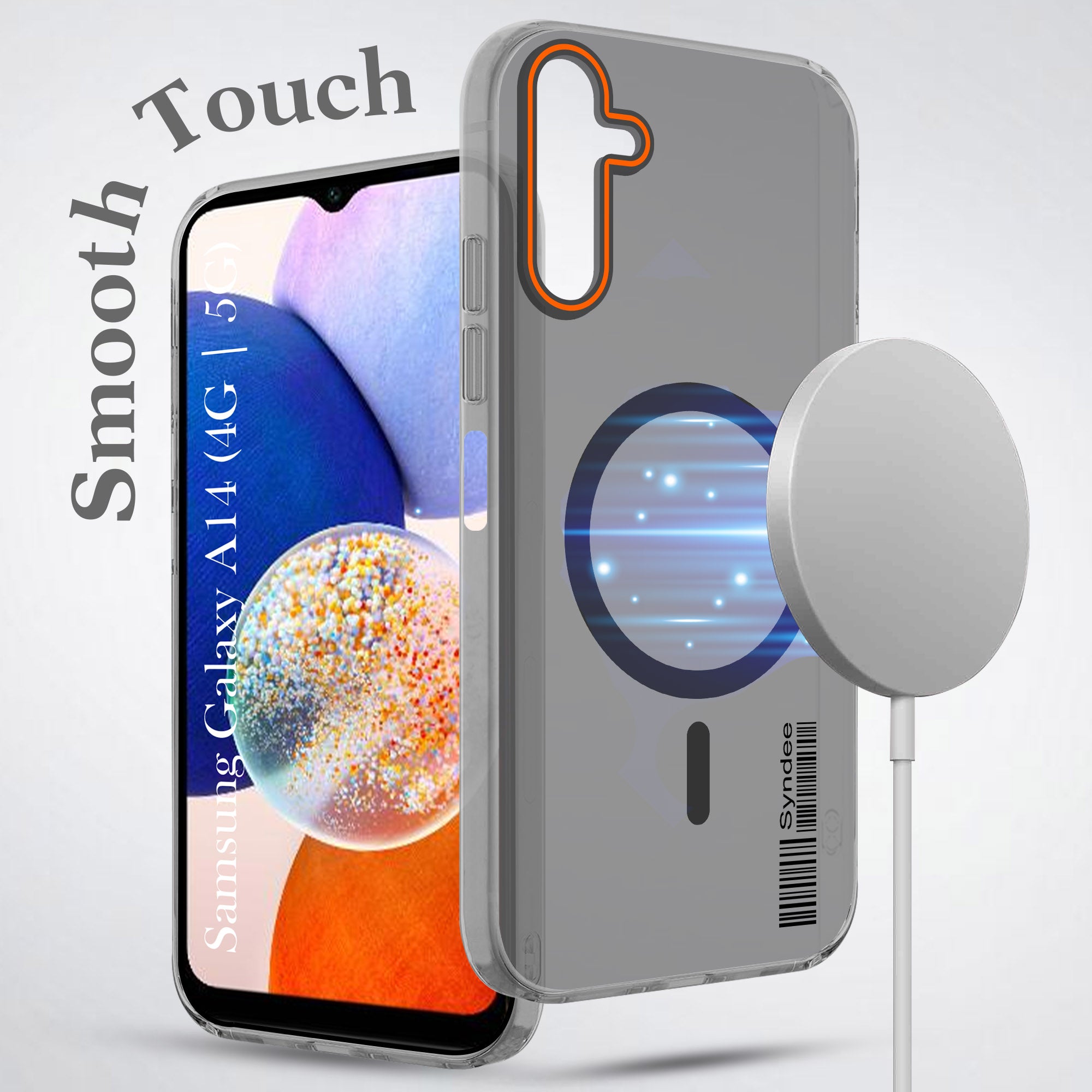For Samsung Galaxy A14 4G | 5G Back Cover Case (Soft Touch | Camera Bump Protection | MagSafe Compatible | Matte Finish)