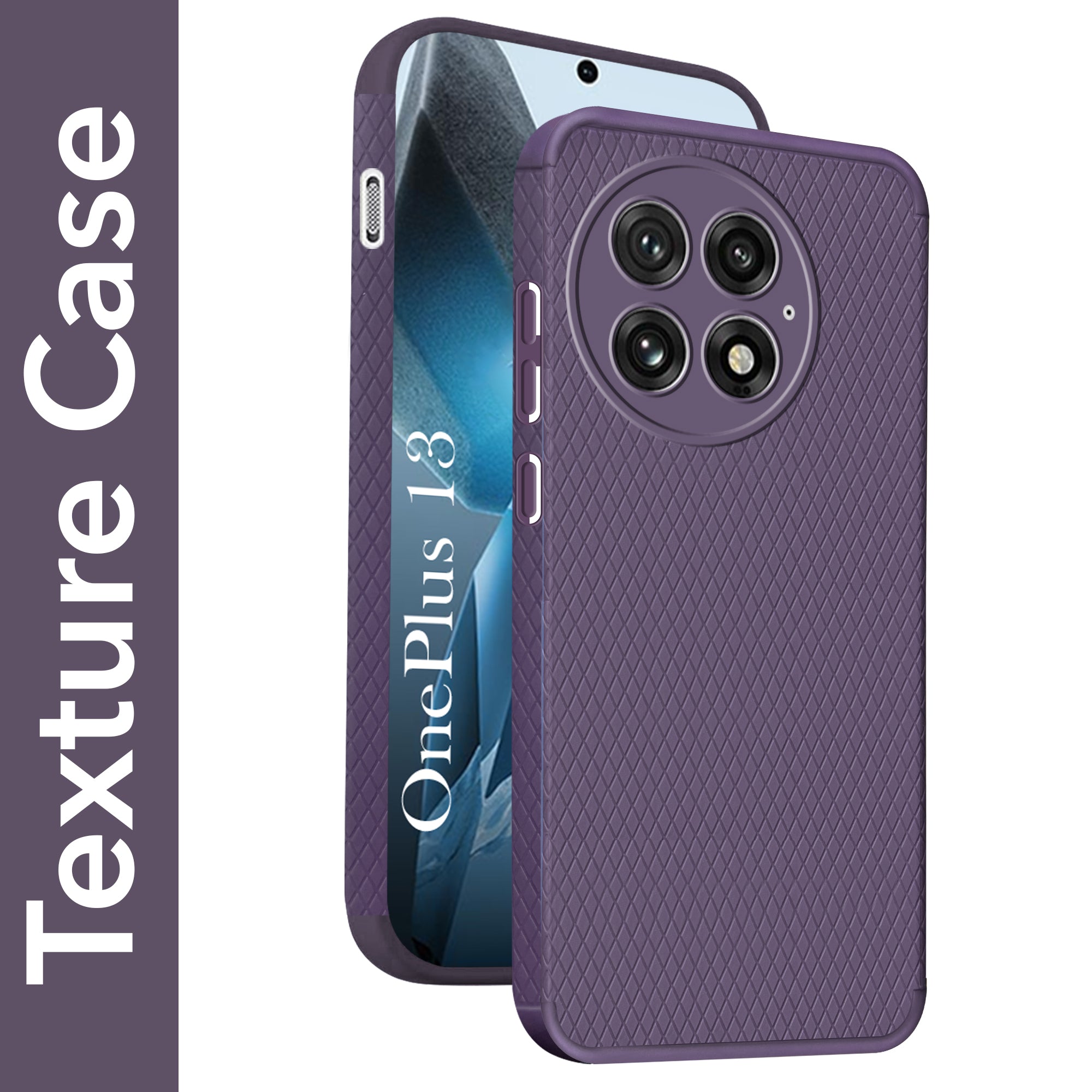 For OnePlus 13 Back Cover Case (Liquid Silicone | Side Grip | Camera Protection)