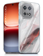 For Vivo iQOO 15 5G Back Cover Case Silicone (Clear Shockproof Case with Camera Protection | Soft and Flexible | Transparent)