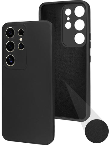 For Samsung Galaxy S24 Ultra Back Cover ( Silicone Clear Shockproof Case with Camera Protection | Soft and Flexible | Transparent)