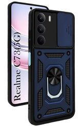 For Realme C73 Back Cover Case (Hybrid Dual Armor Polycarbonate)