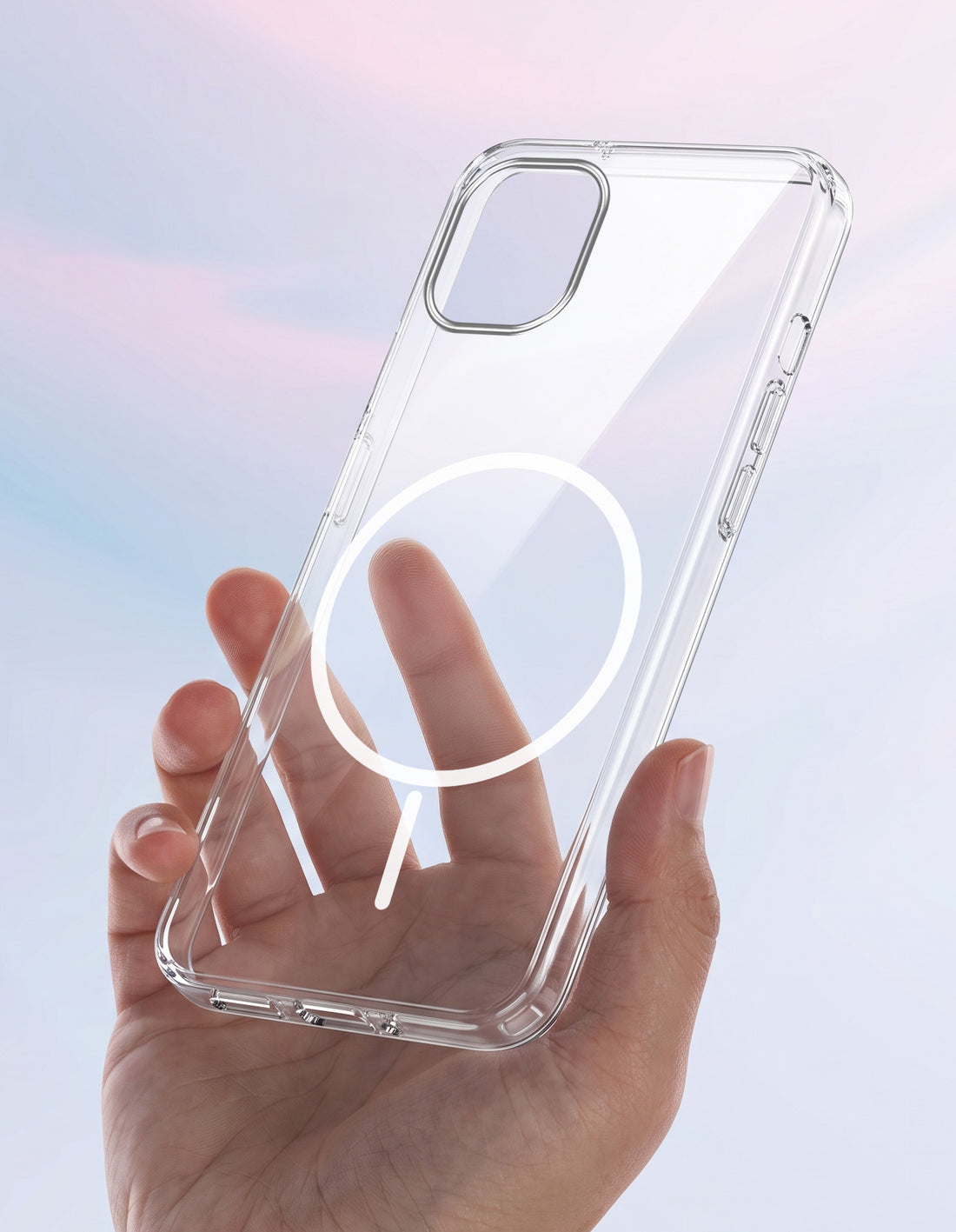 For Apple iPhone 11 Pro Back Case Cover Crystal Anti Yellow (Unbreakable PC | MagSafe Wireless Charging Support |Camera Protection Bump)