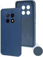 For Oppo F29 Pro Back Cover Case (Matte Finish Silicone with Inside Fiber cloth)