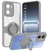 For Oneplus Nord CE 5 Back Cover Case with stand (Built-in Ring Holder Kickstand | Lifetime Anti Yellow | Camera Protection)