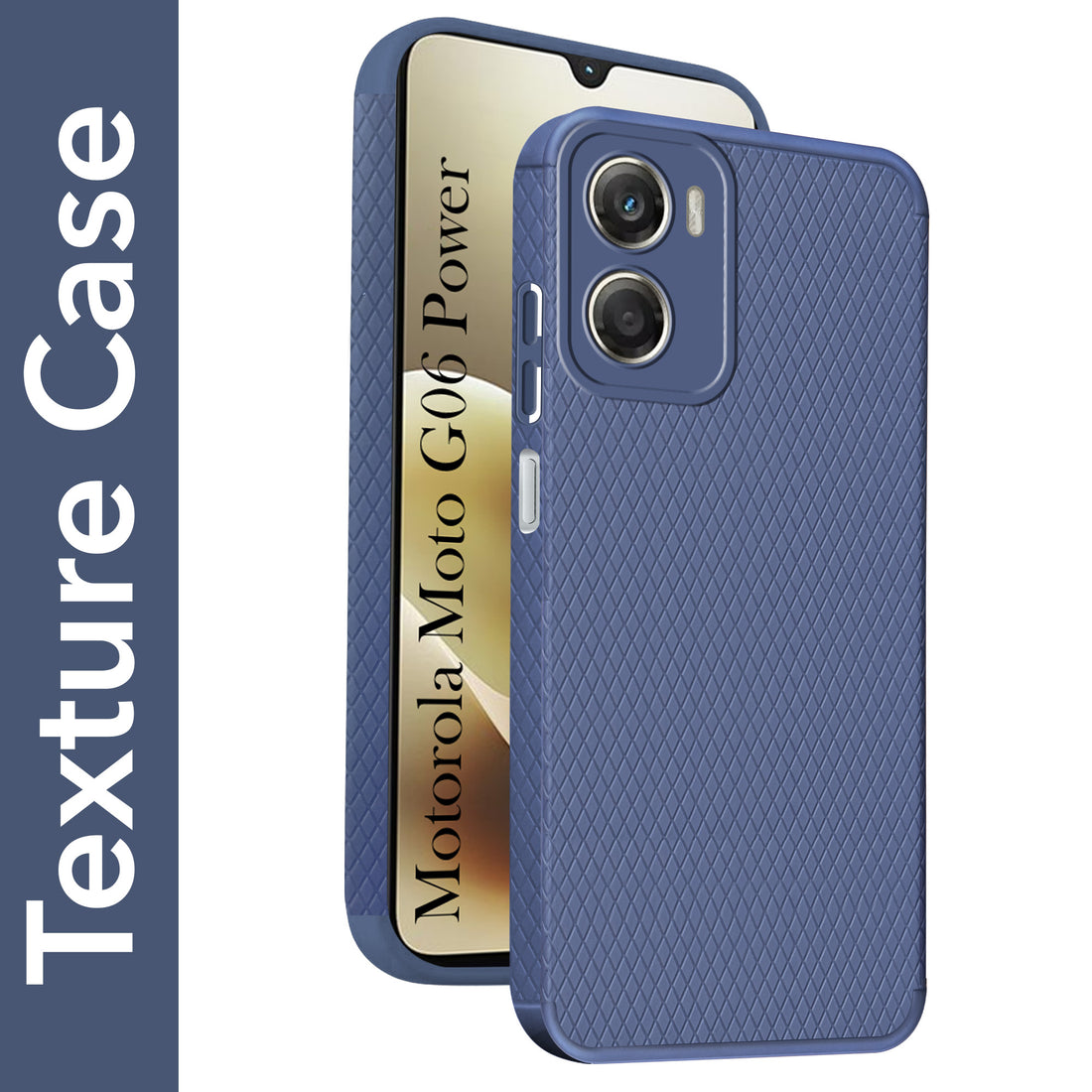 For Motorola Moto G06 Power Back Cover Case Liquid Silicone (Camera Protection | Side Grip Texture | Soft and Flexible)
