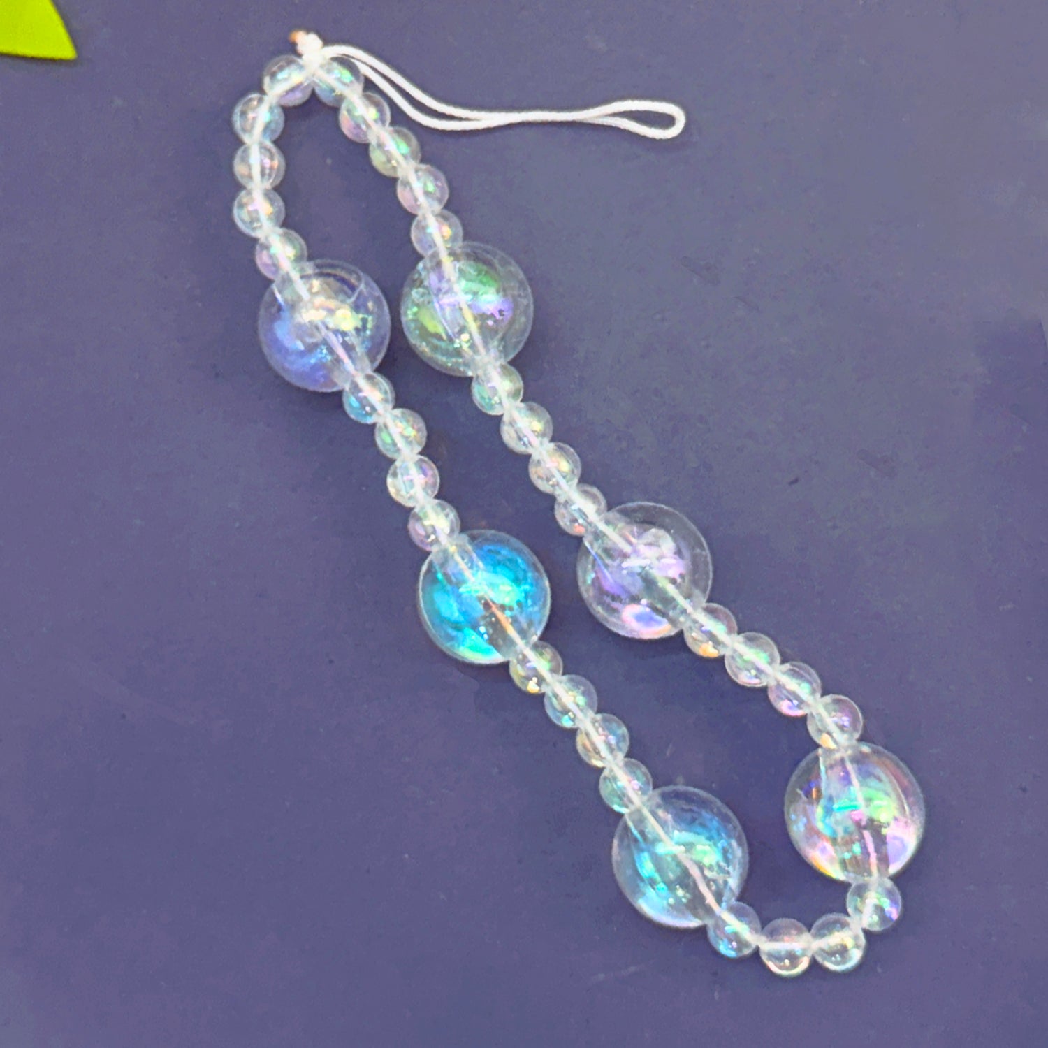 White Moti Ball Charms